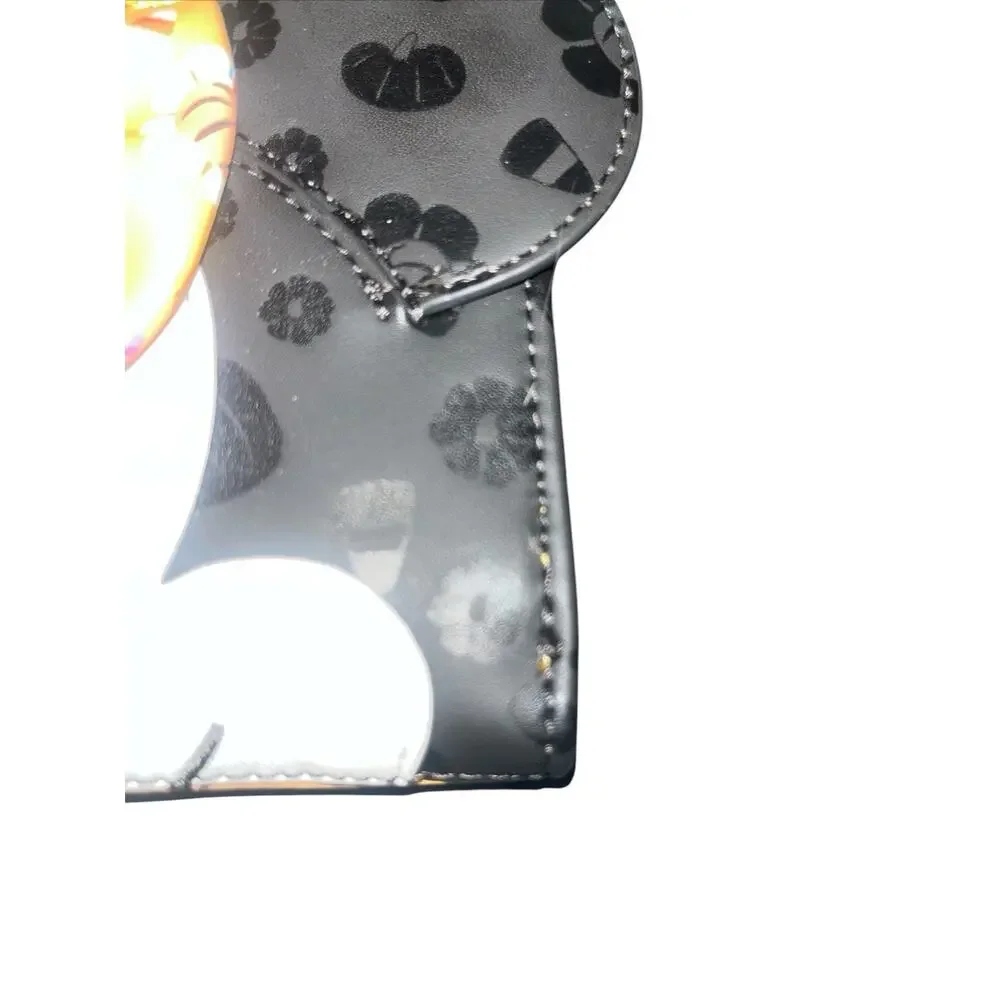 Loungefly Disney Minnie Mouse Pastel Floral Pumpkins Halloween Wallet - NWT